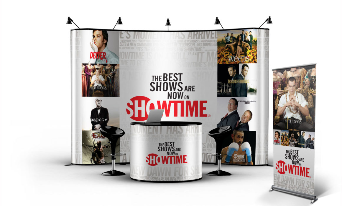 Showtime Tradeshow booth