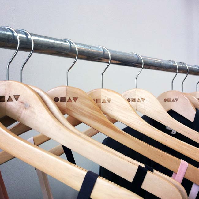 Chay, Branded Clothing Hangers