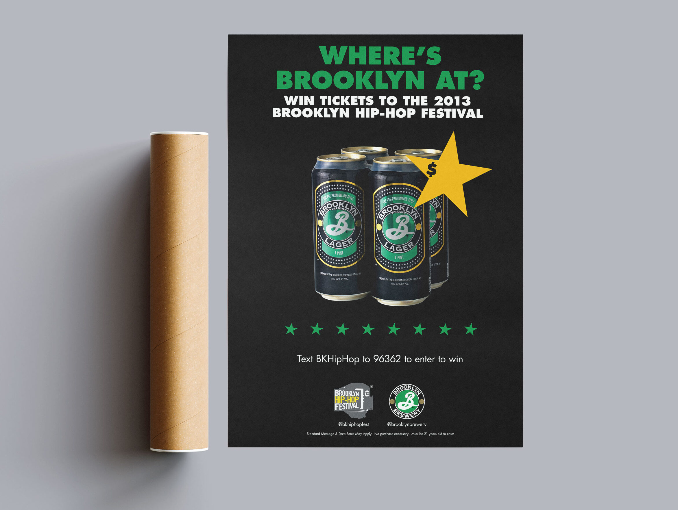 BrooklynBreweryPoster Brooklyn Hip-Hop Festival 7